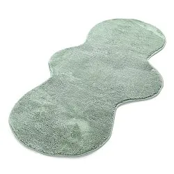 Bølget Løber - Aranga Super Soft Fur (grøn)