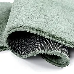 Bølget Løber - Aranga Super Soft Fur (grøn)