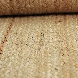 Bølget jutetæppe - San Francisco (jute)