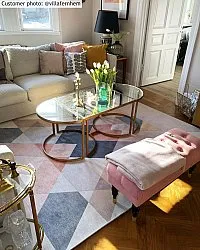 Wilton-tæppe - Jeral (beige/multi)