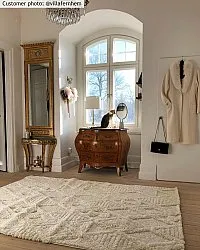 Runde tæpper - Rostock (offwhite)