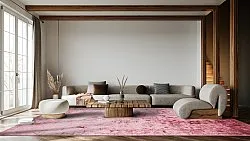 Wilton-tæppe - Violetta (lyserød)