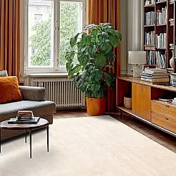 Viscose-tæppe - Jodhpur Special Luxury Edition (lysbeige)