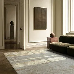 Viscose-tæppe - Jodhpur Special Luxury Edition (lysbeige)