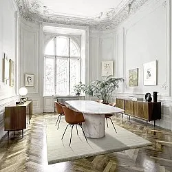 Wilton-tæppe - Art Silk (lysegrøn)