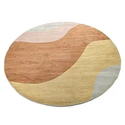 Rundt tæppe - Barcelona (champagne)