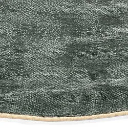 Rundt tæppe - Barcelona (grøn)