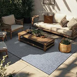 Tæpper til indendørs/udendørs brug - Bergen (antracit)