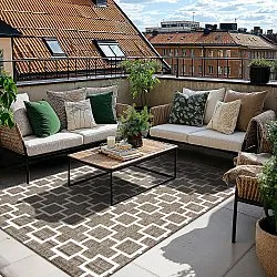 Tæpper til indendørs/udendørs brug - Brussels Silver (grå)