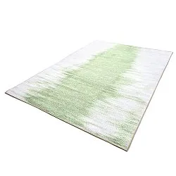 Wilton-tæppe - Cara (lysegrøn/beige)