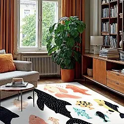 Wilton-tæppe - Colmar (beige/multi)