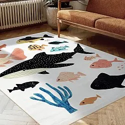 Wilton-tæppe - Colmar (beige/multi)