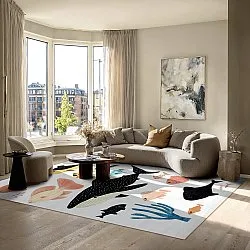 Wilton-tæppe - Colmar (beige/multi)