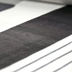 Wilton-tæppe - Delft (hvid/grå/sort)