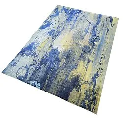 Wilton-tæppe - Dolmio (blå/multi)