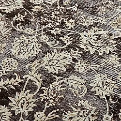 Wilton-tæppe - Flowers (brun)