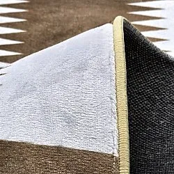 Wilton-tæppe - Gobi (brun/hvid)