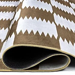 Wilton-tæppe - Gobi (brun/hvid)