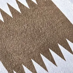 Wilton-tæppe - Gobi (brun/hvid)