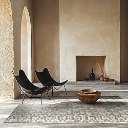 Tæpper til indendørs/udendørs brug - Brussels Grey (grå)