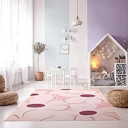 Wilton-tæppe - Honfleur (pink/multi)