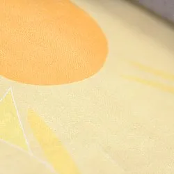 Wilton-tæppe - Honfleur (gul/multi)