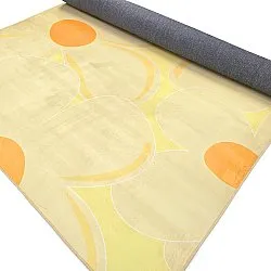 Wilton-tæppe - Honfleur (gul/multi)