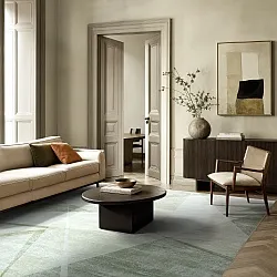 Wilton-tæppe - Lavinia (beige/multi)