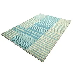 Wilton-tæppe - Lorne (turkis)