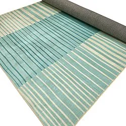 Wilton-tæppe - Lorne (turkis)