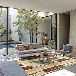 Wilton-tæppe - Lucerne (brun/multi)