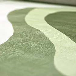 Wilton-tæppe - Mudgee (grøn/multi)