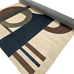 Wilton-tæppe - Nysa (brun/multi)