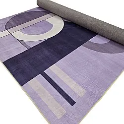 Wilton-tæppe - Nysa (lilla/multi)