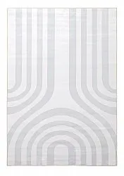 Wilton-tæppe - Obidos (grå/hvid)