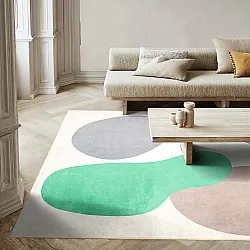 Wilton-tæppe - Palana (creme/multi)