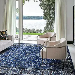 Wilton-tæppe - Peking Imperial (blå)