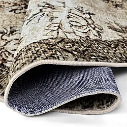 Rundt tæppe - Rosalie (brun)