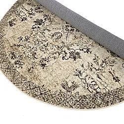 Rundt tæppe - Rosalie (brun)