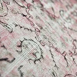 Rundt tæppe - Rosalie (lyserød)