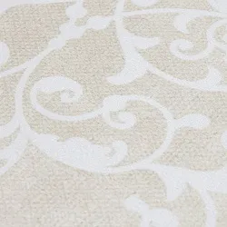 Wilton-tæppe - Santi (beige/hvid)