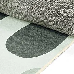 Wilton-tæppe - Sapa (grøn/grå)