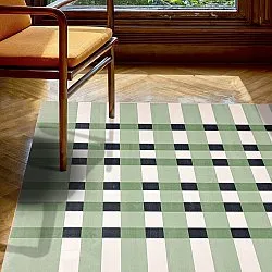 Wilton-tæppe - Sedona (grøn/multi)