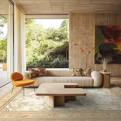 Wilton-tæppe - Siwa (abrikos)