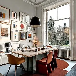 Wilton-tæppe - Taos (lyseblå/multi)