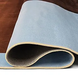 Wilton-tæppe - Taos (lyseblå/multi)