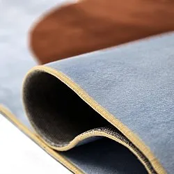 Wilton-tæppe - Taos (lyseblå/multi)