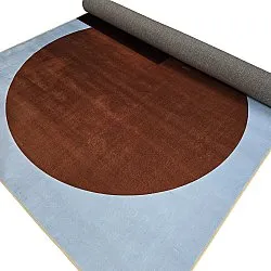 Wilton-tæppe - Taos (lyseblå/multi)