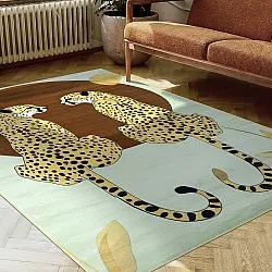 Wilton-tæppe - Ubud (leopard)