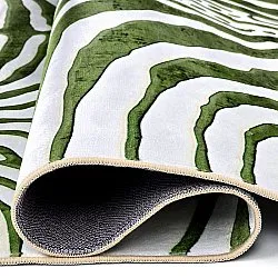 Wilton-tæppe - Zebra (grøn)